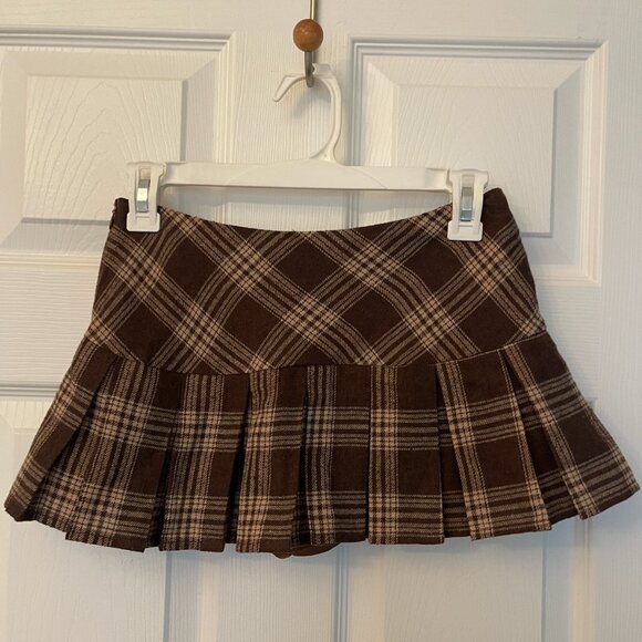plaid mini skirt - Picture 4 of 6